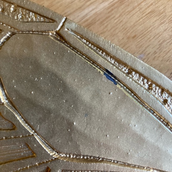 1968 Set of gold Butterfly wall hangings - Picture 5 of 12